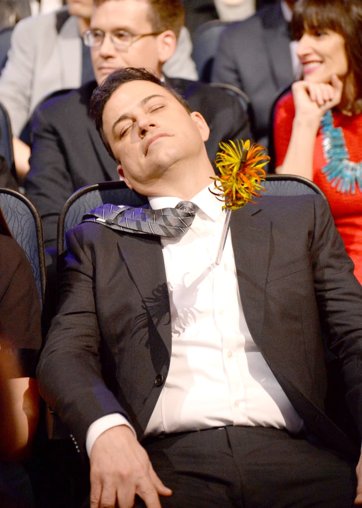 Jimmy Kimmel After He Was "Shot" by Amy Schumer's Arrow