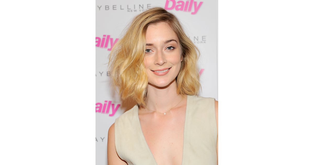 Caitlin Fitzgerald At The Fashion And Hollywood Luncheon Oscars 2014 