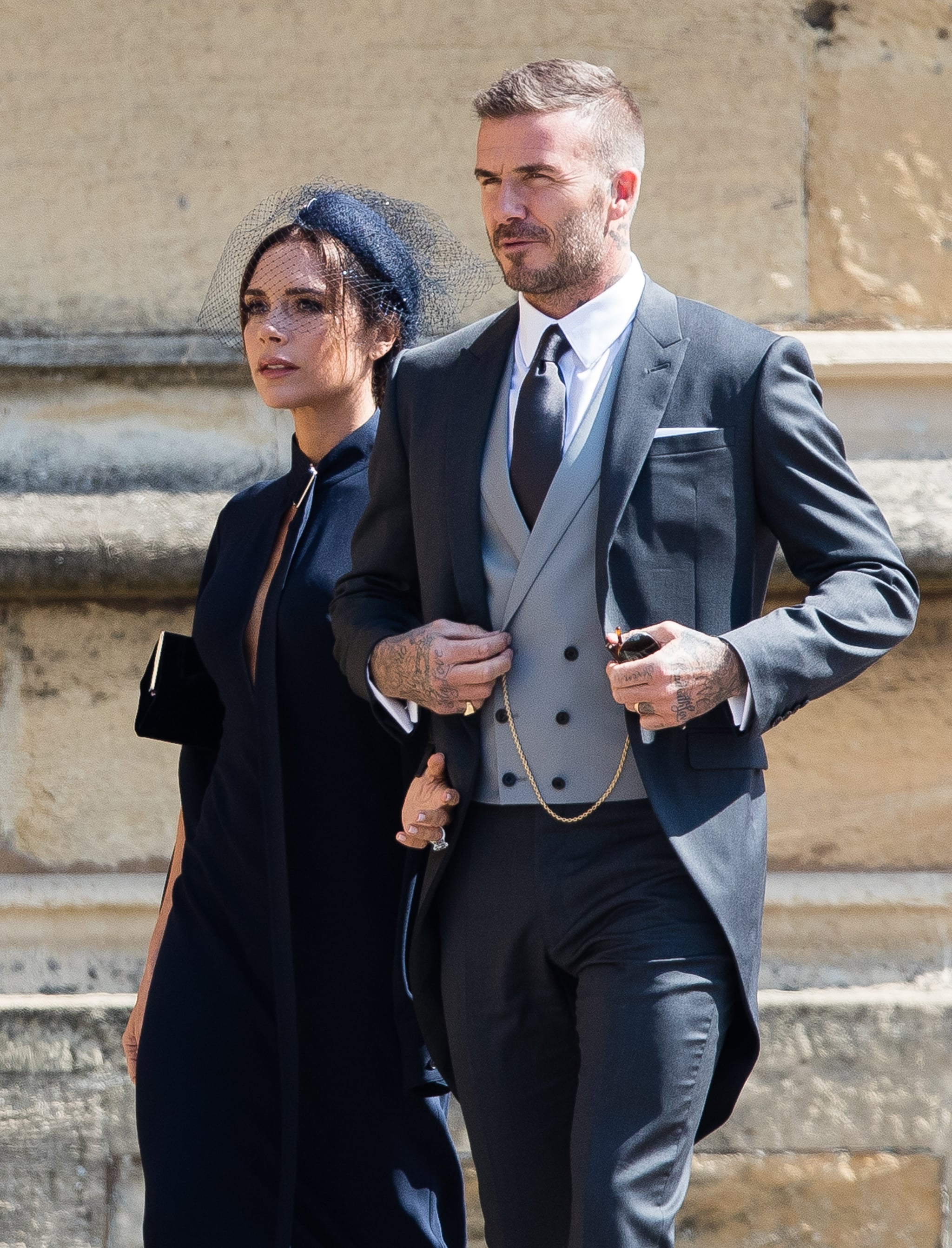 Fashion, Shopping & Style | Victoria and David Beckham Are Giving Away  Their Royal Wedding Outfits For an Important Cause | POPSUGAR Fashion Photo  21