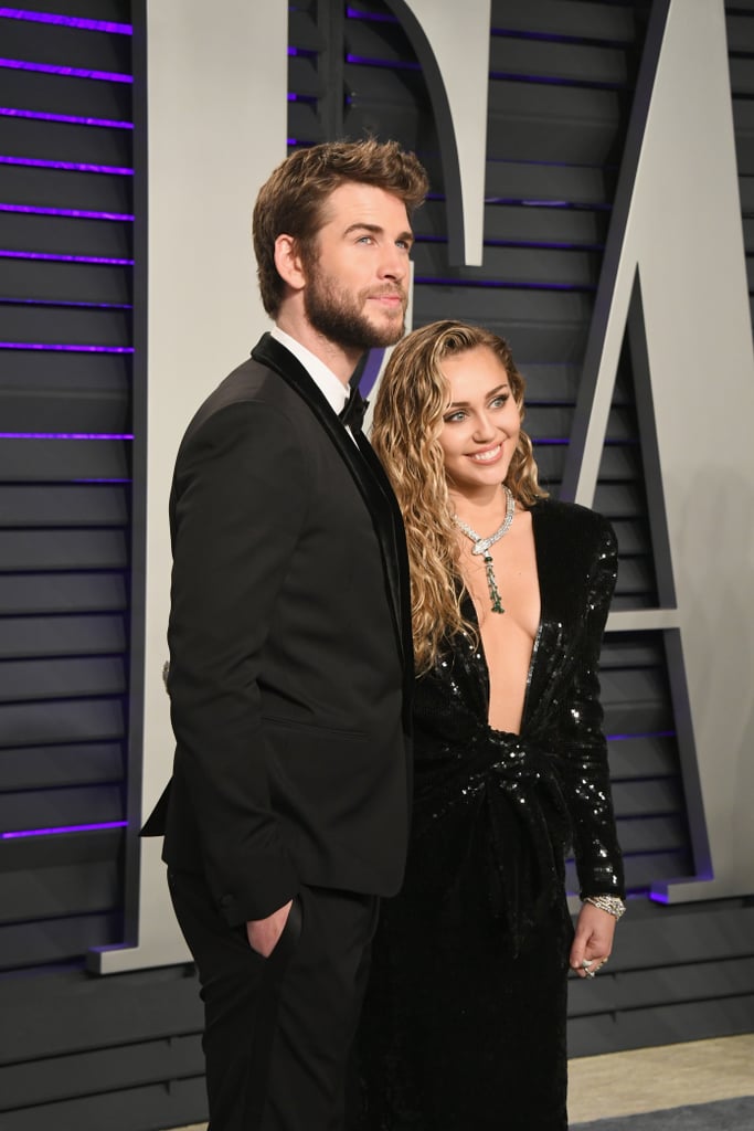 Miley Cyrus and Liam Hemsworth at 2019 Oscars Afterparty