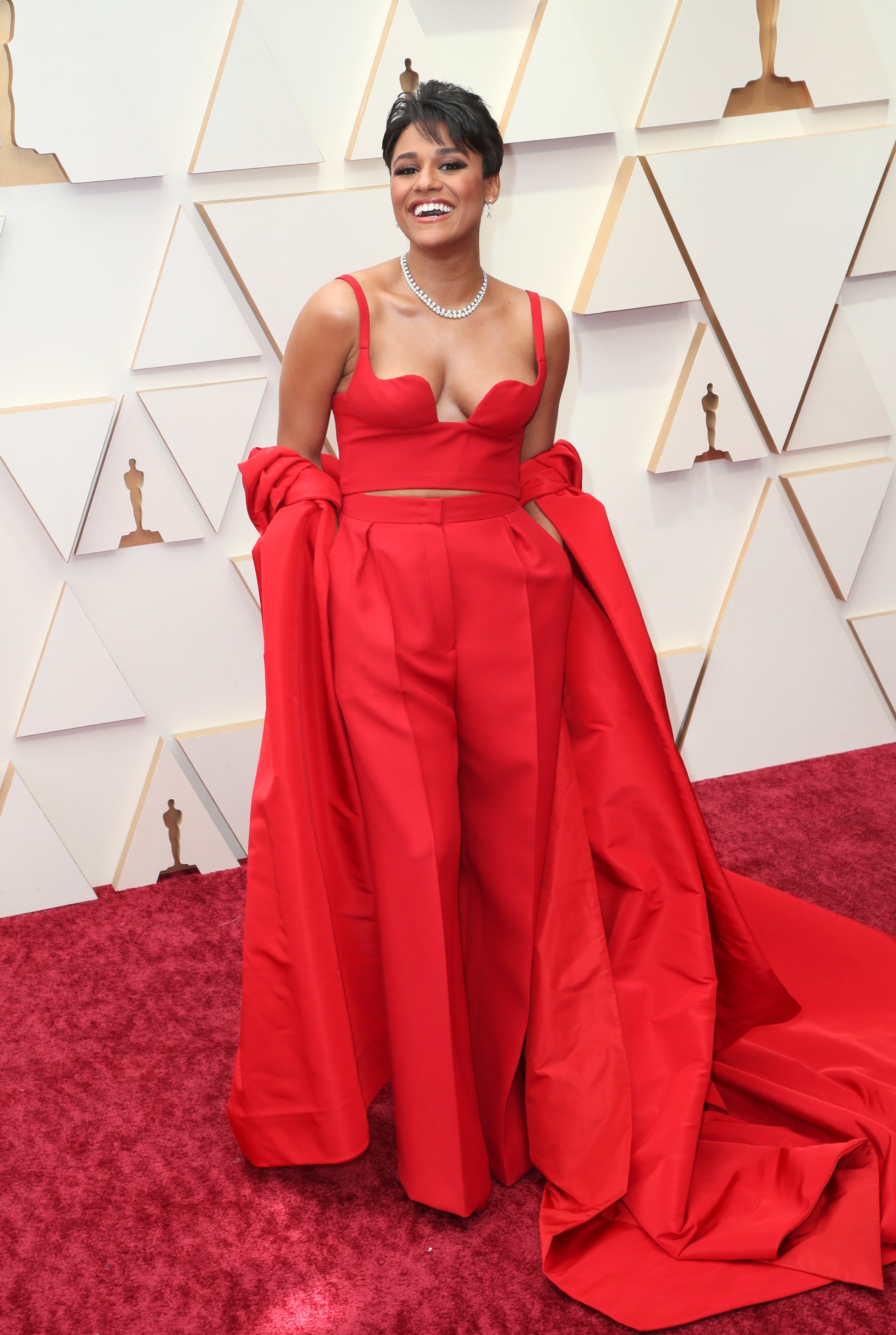 Oscars 2022: All the red carpet looks from suits to plunging necklines