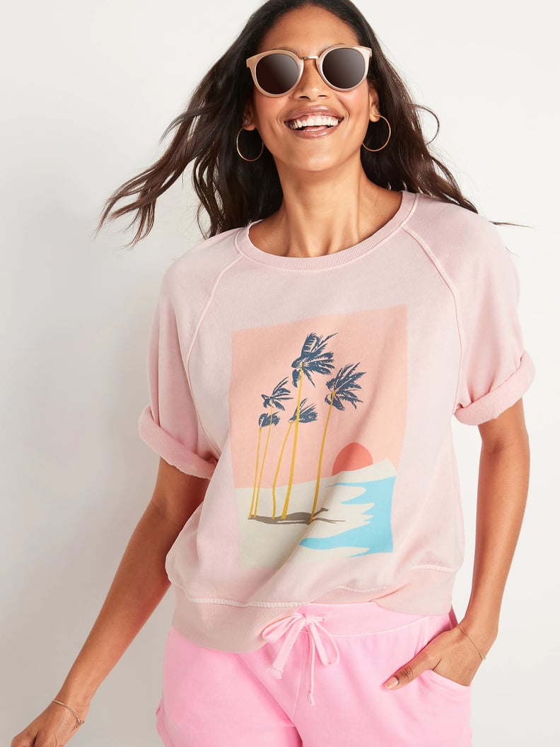 Old navy keyhole sweatshirt discount