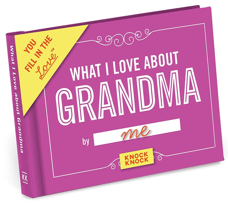 What I Love About Grandma Fill In the Love Journal