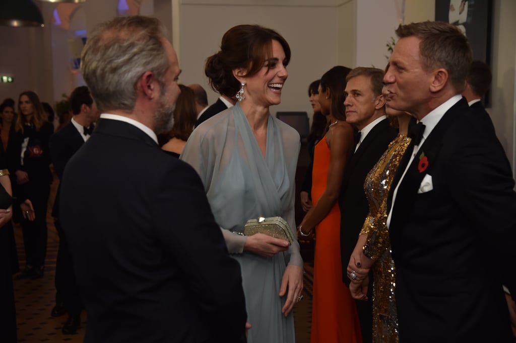 When she met James Bond.
