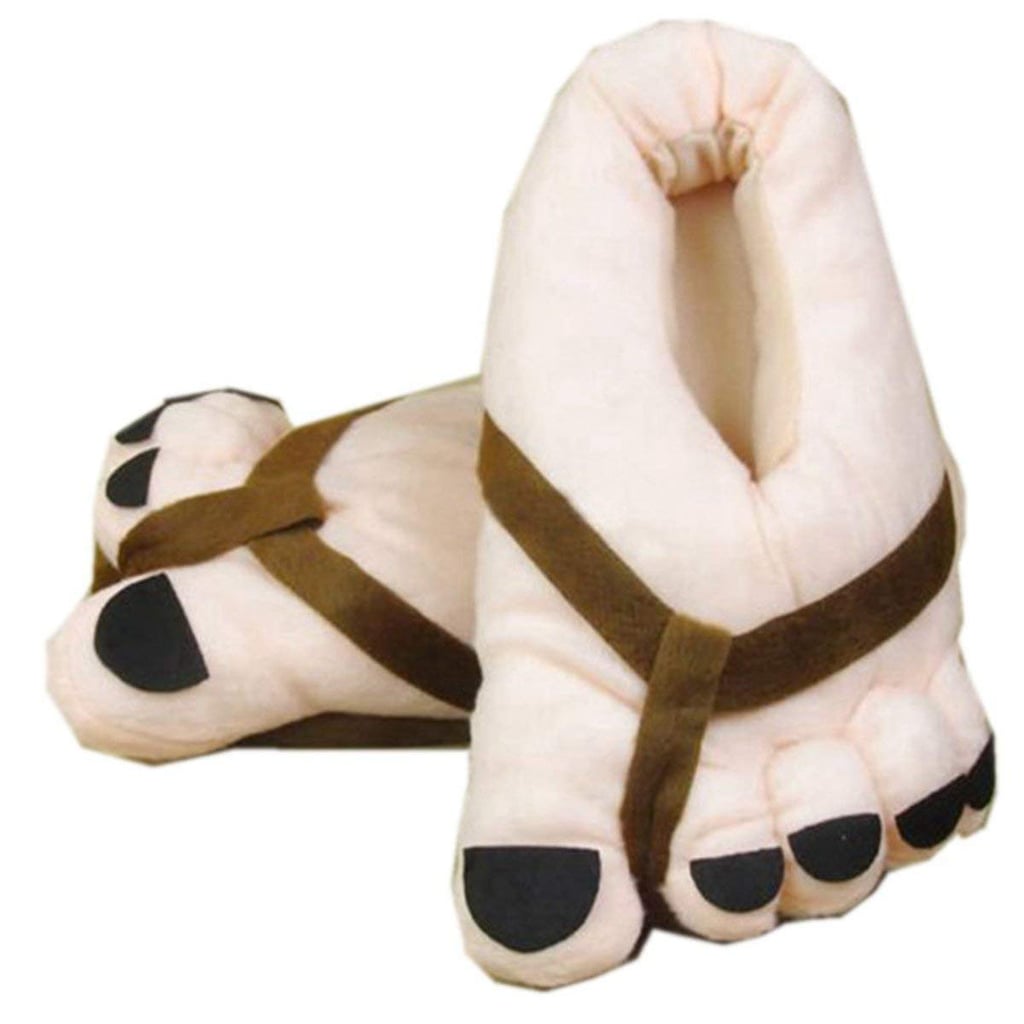 Big Feet Soft Plush Slippers