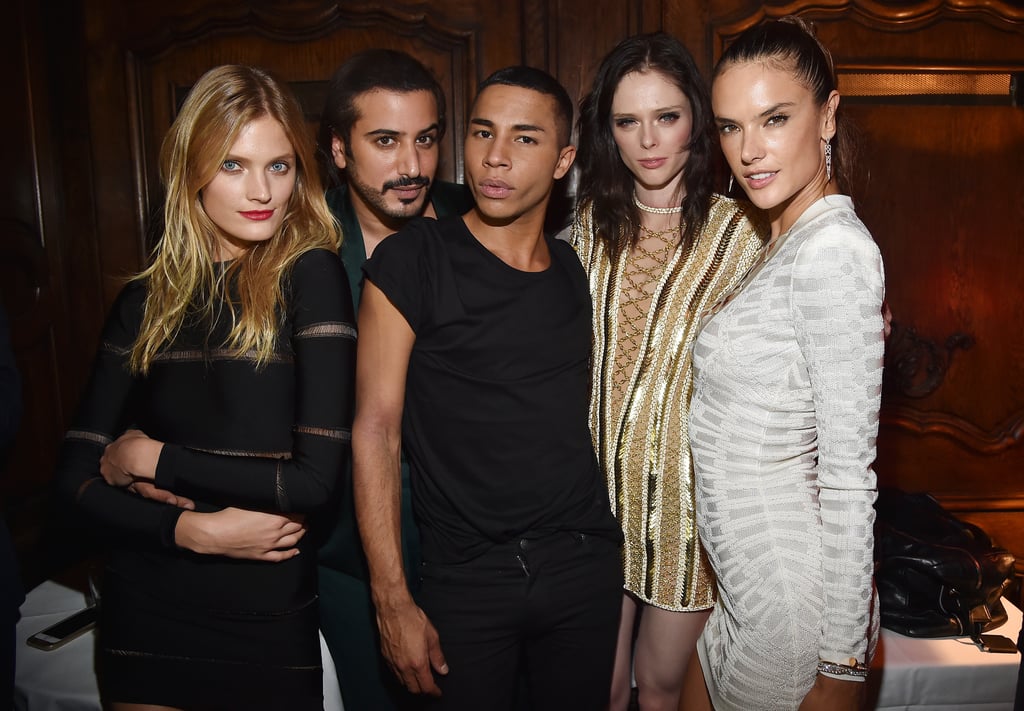 Alessandra Ambrosio at Spring 2016 Balmain Afterparty