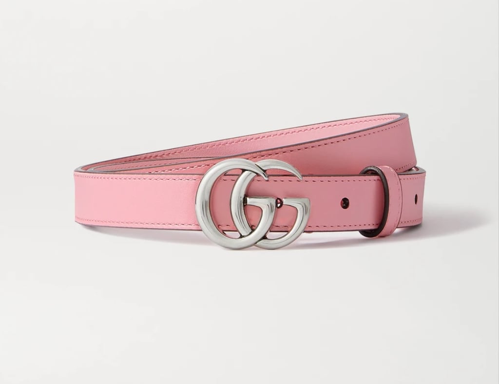 Gucci + Net Sustain Leather Belt