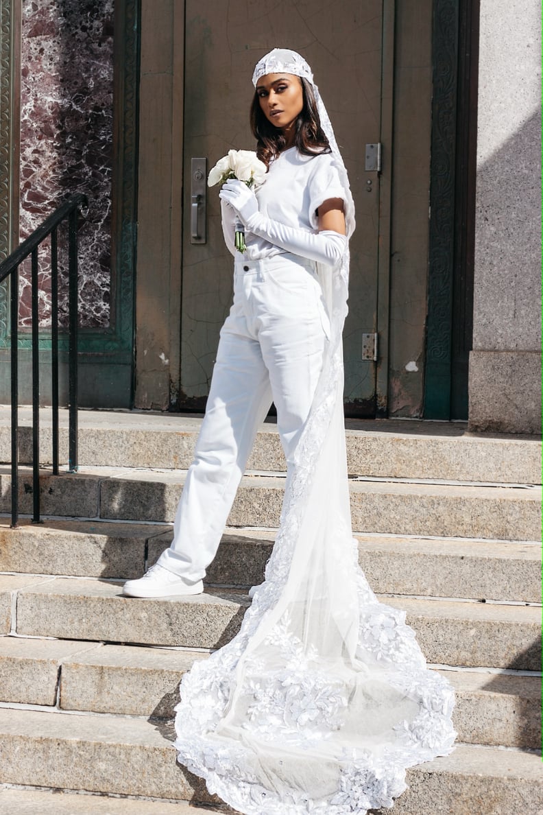 Vashtie's City Hall Wedding Outfit