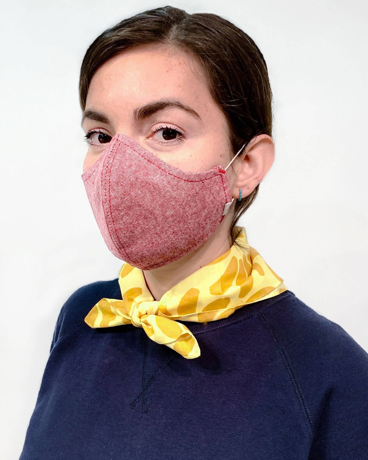 CONVERTIBLE Face Mask Washable with Nose Clip & Filter Pocket Non-Medical 