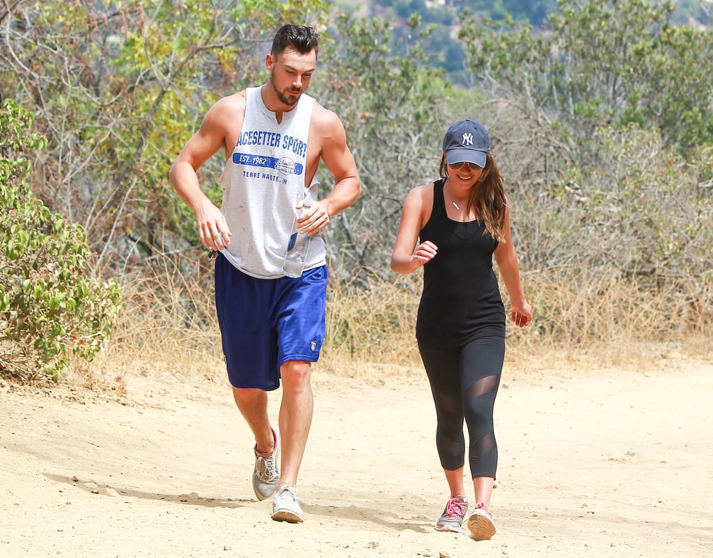Lea Michele Goes Hiking After Glee Ends