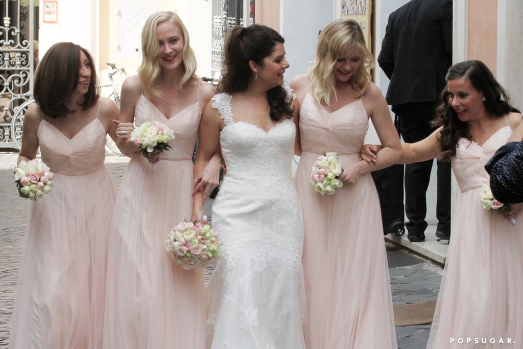 Kirsten Dunst Bridesmaid in Rome Pictures