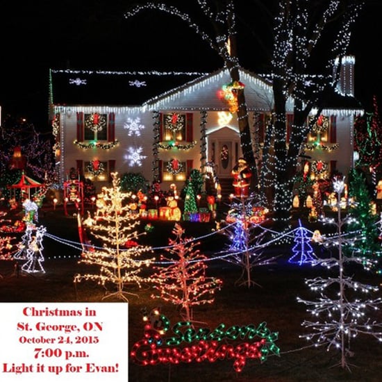 Town Has Christmas in October For Terminally Ill Boy
