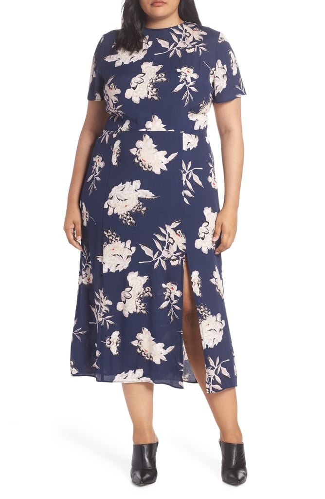 Leith Print Midi Dress