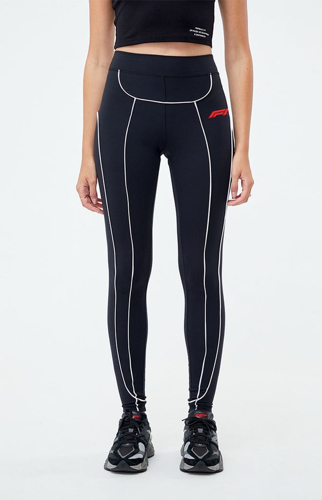 A Stylish Pair of Racer Leggings