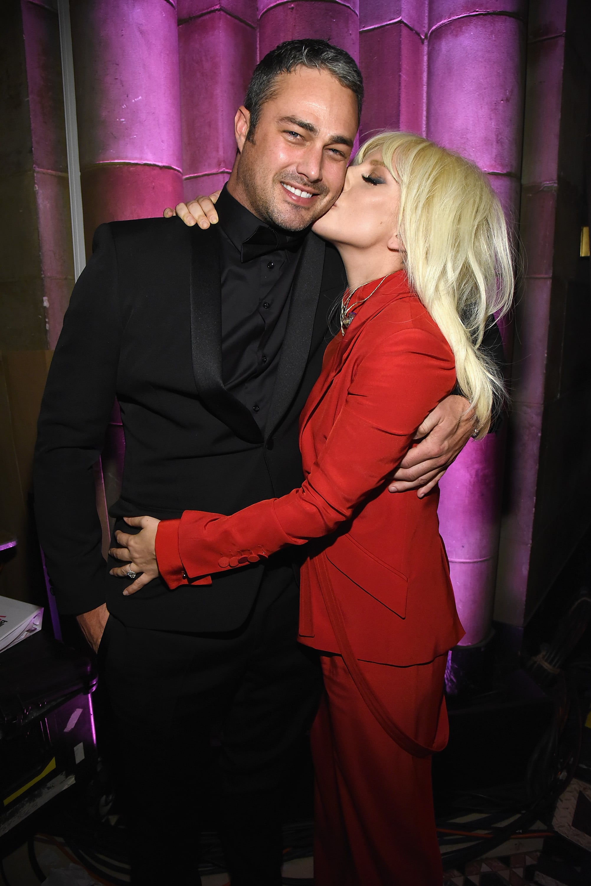 Taylor Kinney Watching Lady Gaga at the Super Bowl 2017 | POPSUGAR Celebrity Australia2003 x 3000