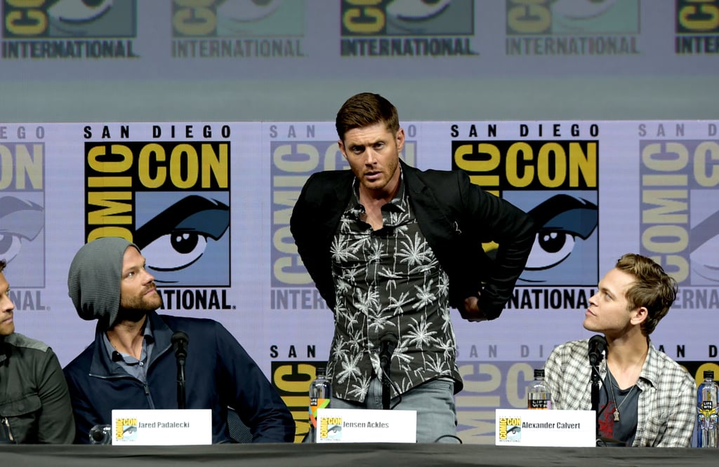 Jensen Ackles and Jared Padalecki at Comic-Con 2018