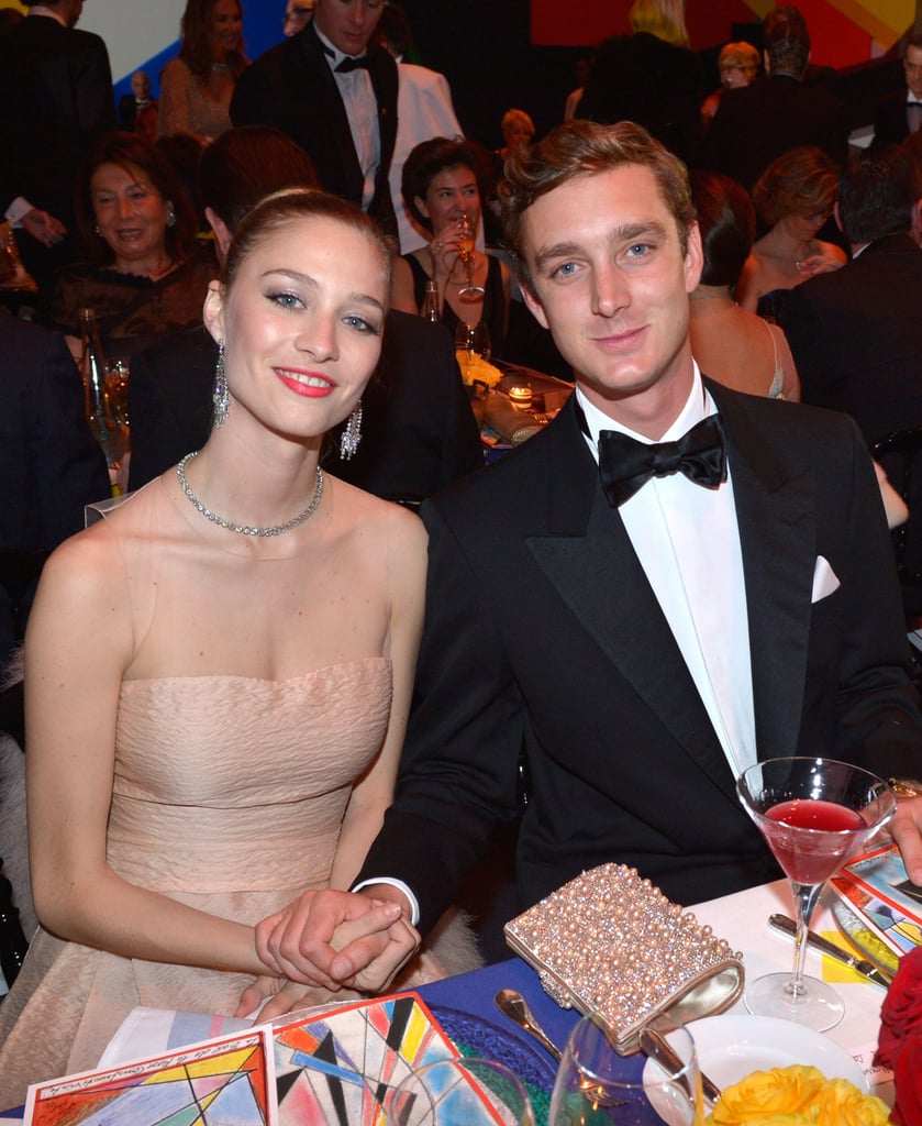 The couple smiled for cameras while supporting the Princess Grace Foundation in Monaco in March 2014.