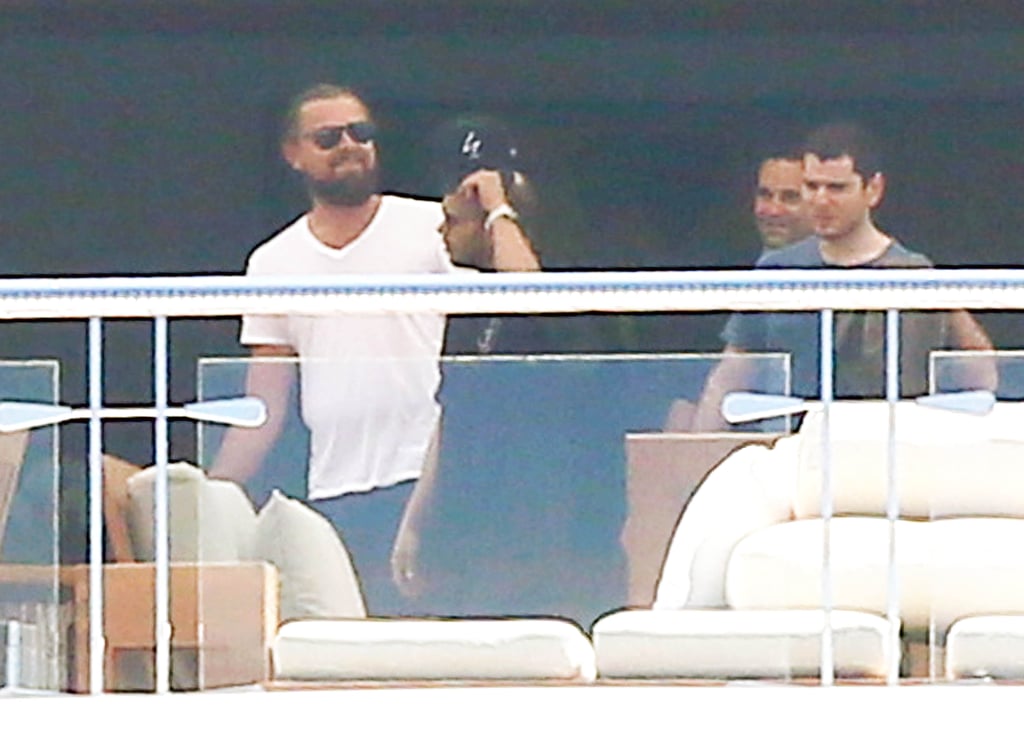 Leo and his friends spent Tuesday on the vessel.