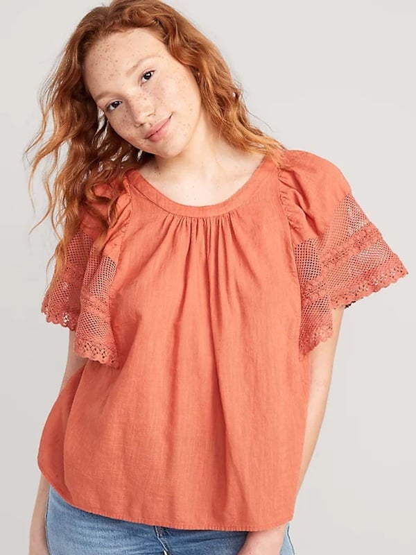 Best Flutter-Sleeve Top