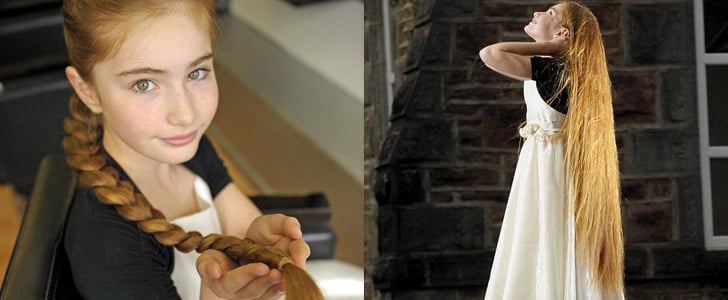 Little Girl Is Real Life Rapunzel With Long Hair