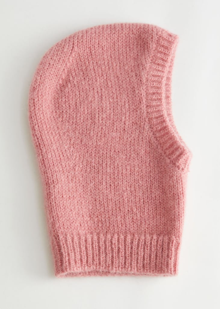 & Other Stories Wool Blend Knitted Hood