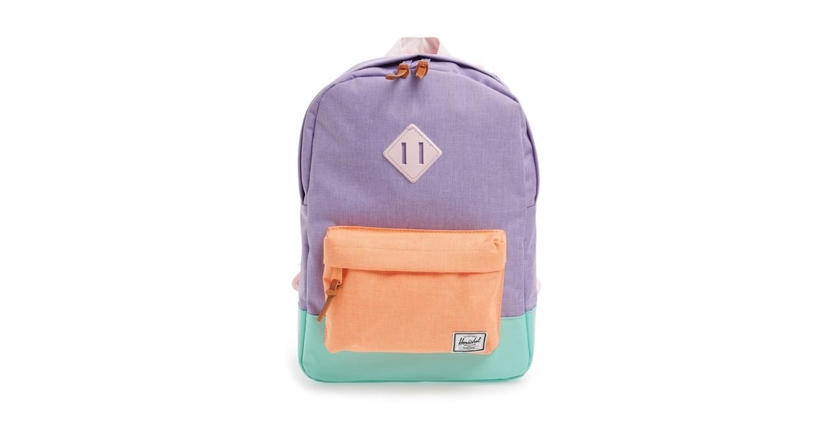 herschel colorblock backpack