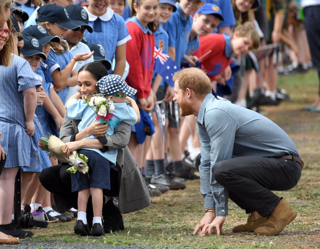 When She Broke Royal Protocol and Gave This Boy a Big Hug