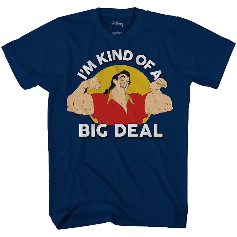 A Hercules T-Shirt: Disney Beauty and The Beast Gaston Big Deal Tee