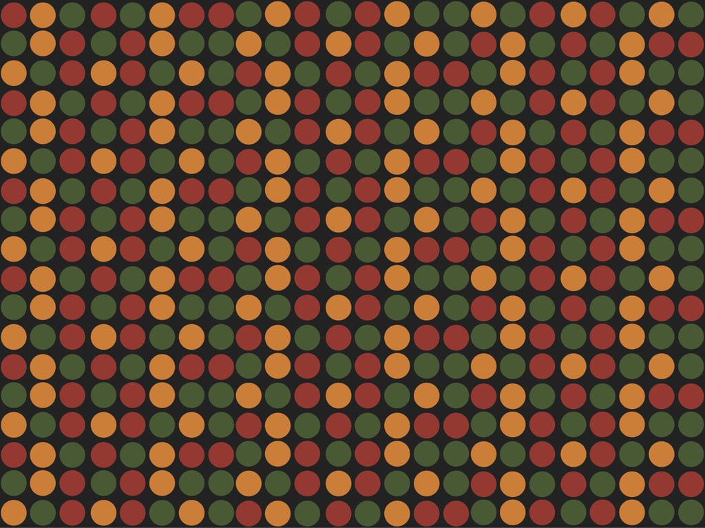 Holiday Zoom Background: Abstract Kwanzaa Design
