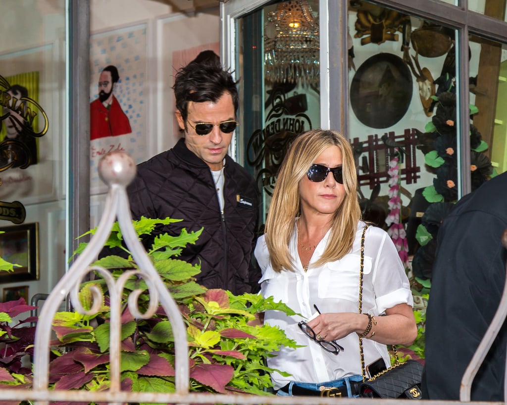 Jennifer Aniston With Justin Theroux in NYC September 2016
