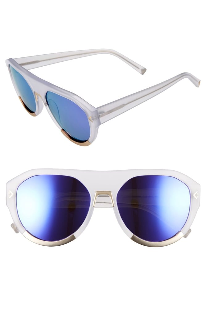 Mercy 55mm Aviator Sunglasses ($220)