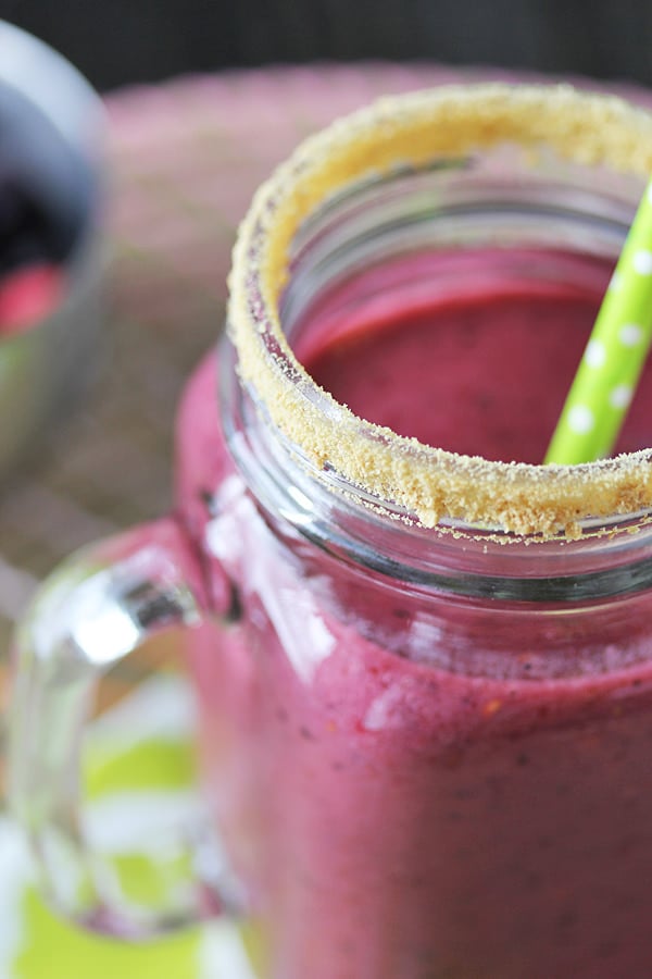 Triple Berry Pie Smoothie