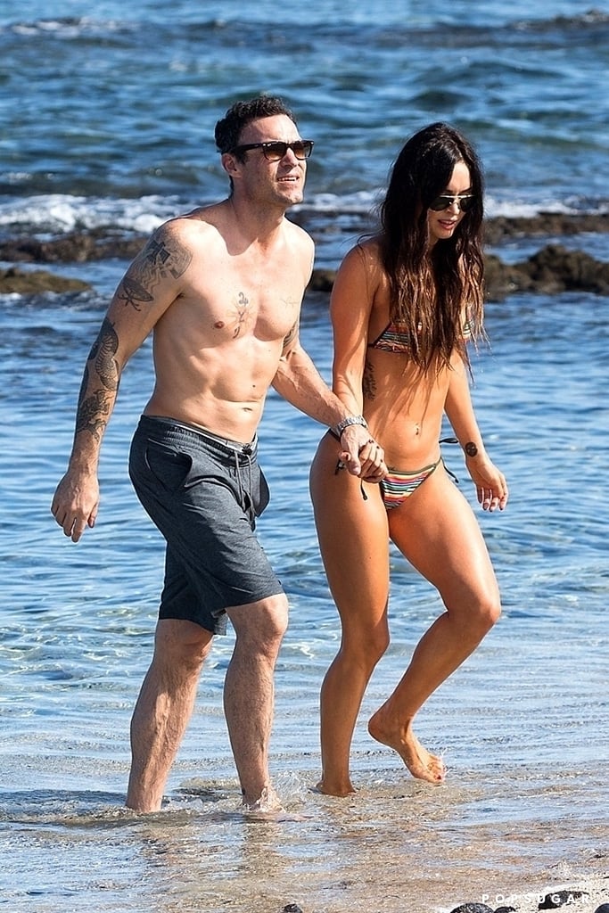 Megan Fox and Brian Austin Green Showing PDA in Hawaii