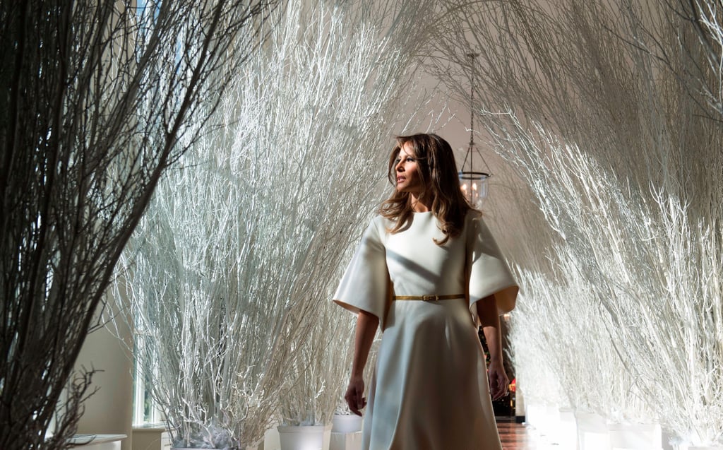 Melania Trump White House Holiday Decorations Reaction Memes