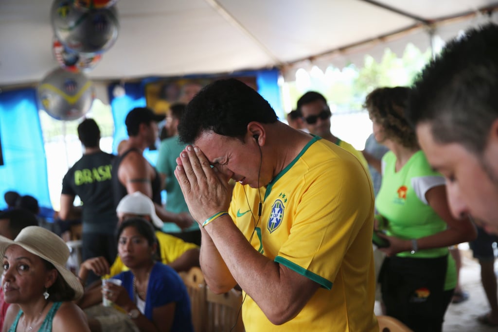 Pictures Of Sad Brazil Fans At 2014 FIFA Soccer World Cup POPSUGAR
