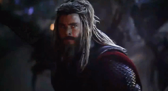 by the end of the film thor is a little more confident and self assured but he s still searching for his purpose he hands over the reins of royalty to - avengers endgame thor playing fortnite scene