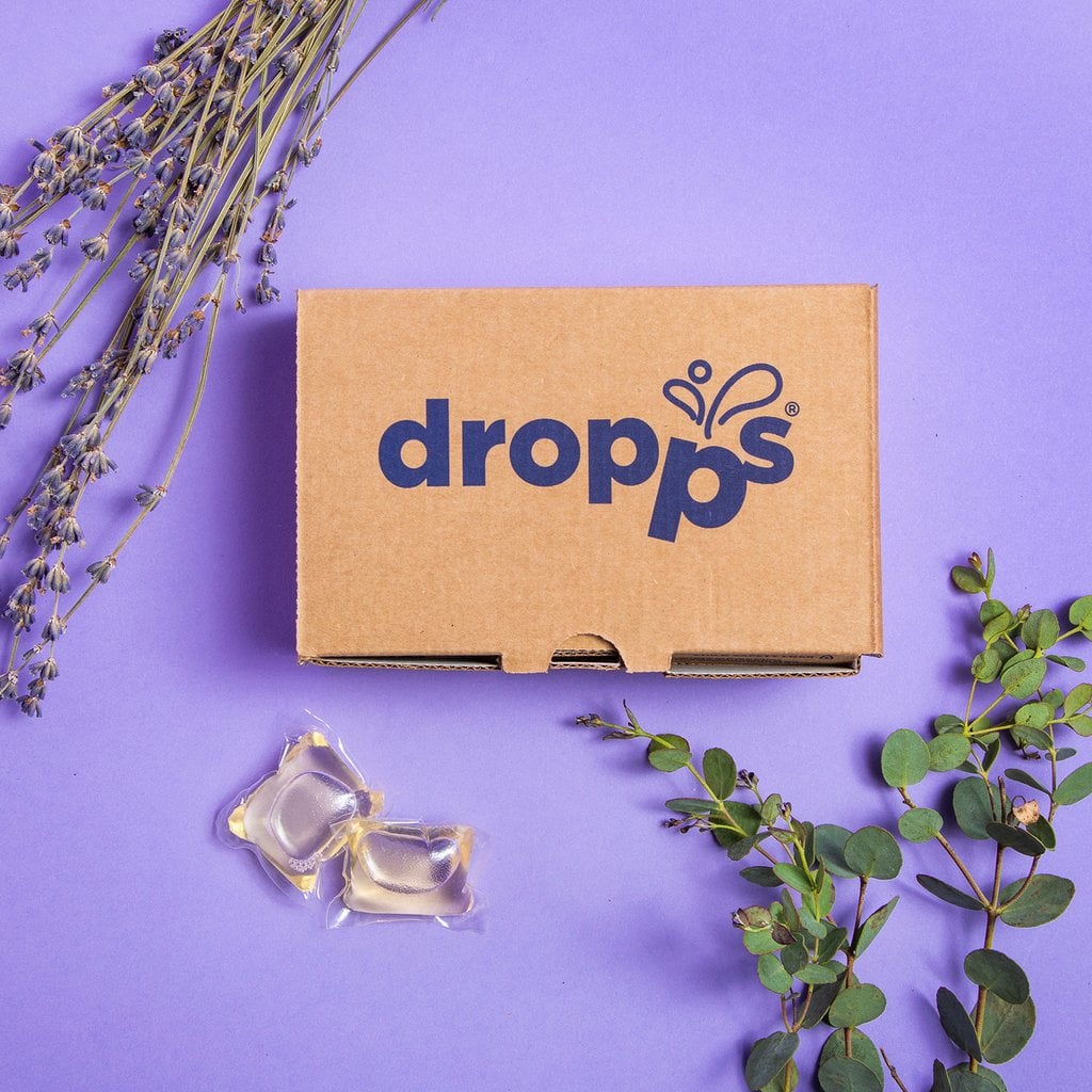 Dropps Stain & Odour Laundry Detergent Pods, Lavender Eucalyptus