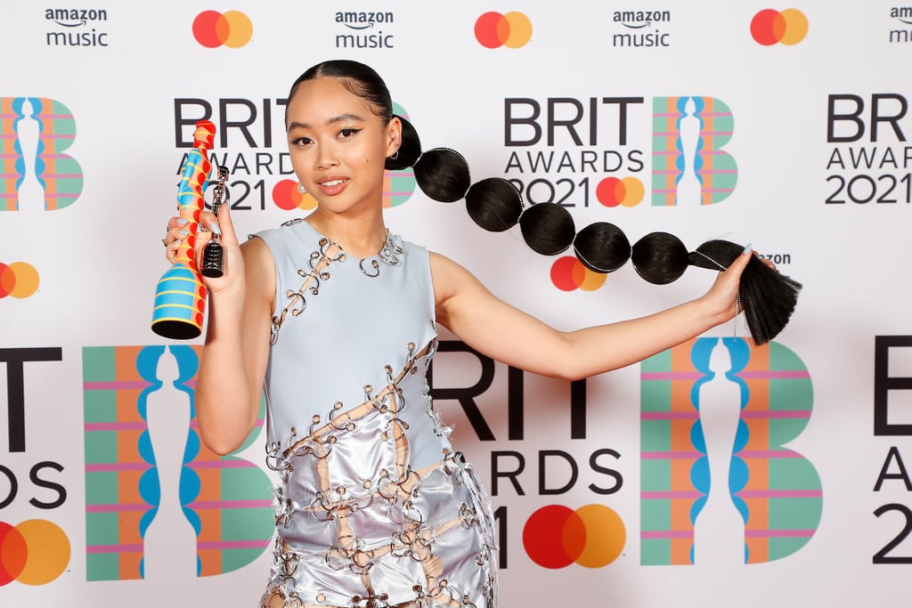 Griff's Bubble Ponytail at the 2021 BRIT Awards