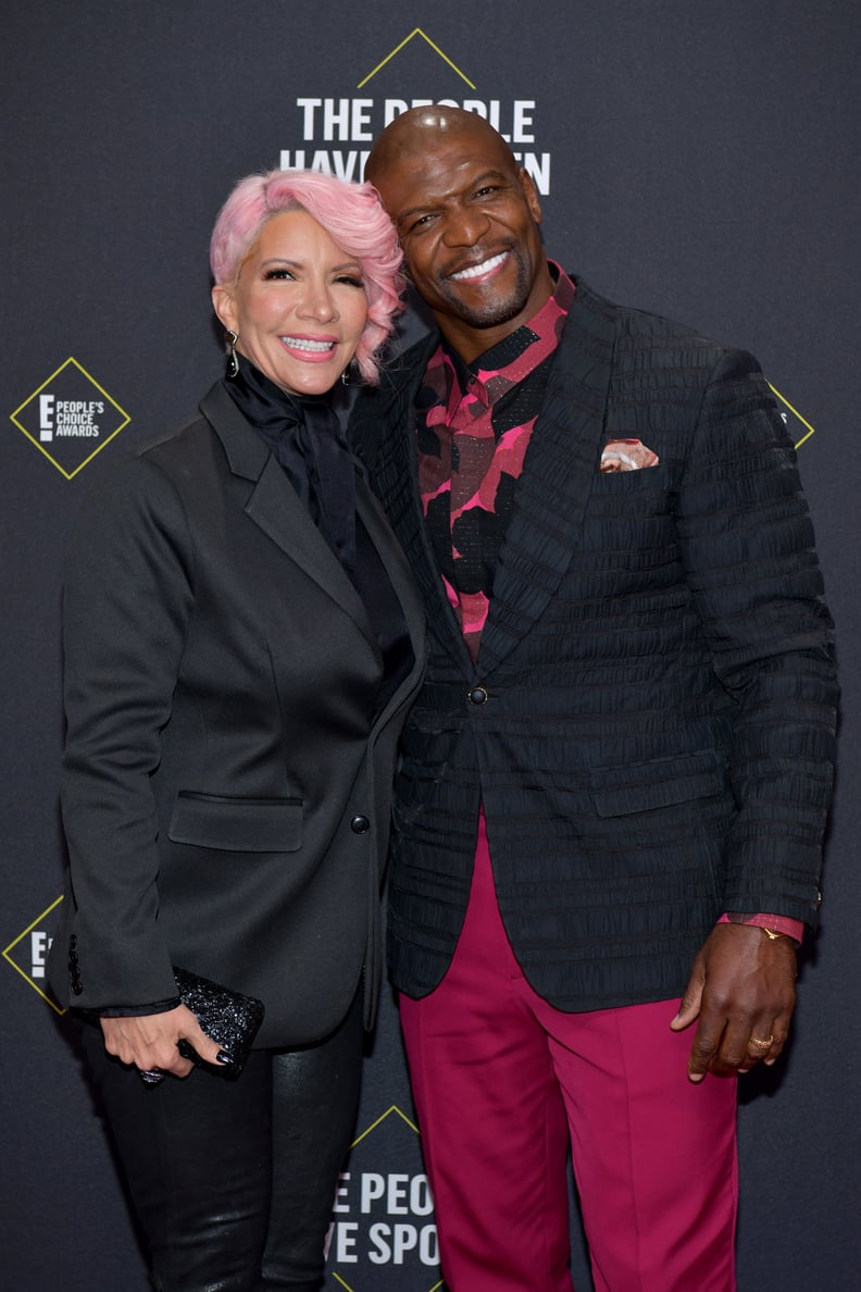 Rebecca and Terry Crews at the 2019 People's Choice Awards