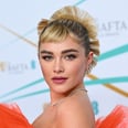 Florence Pugh Matches Her Sheer Ruffled Dress With Her Spiky Hair at the 2023 BAFTAs