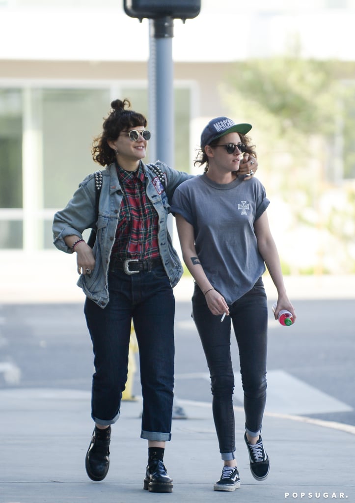 Kristen Stewart With Mystery Woman March 2016