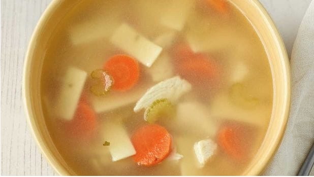 Low-Fat Chicken Noodle Soup