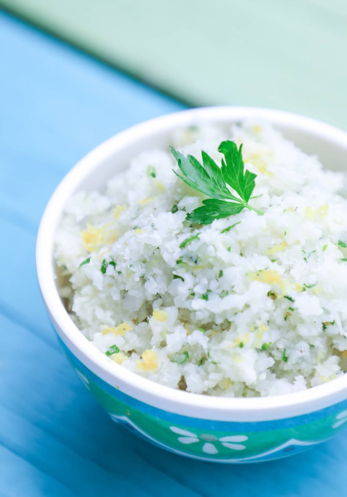 Keto Cauliflower Couscous With Lemon and Herbs