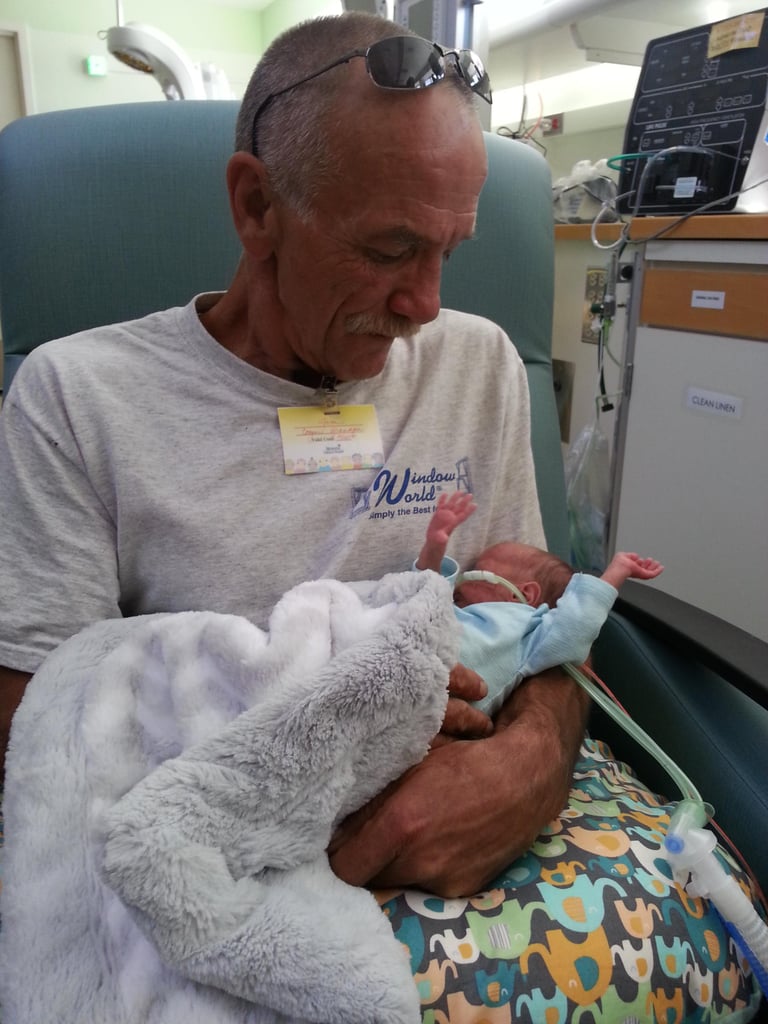 Grandpa Meets Baby Cooper!