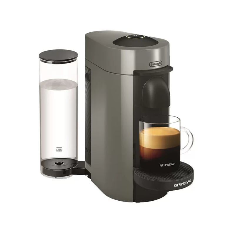 A Coffee Machine: De'Longhi Nespresso VertuoPlus Coffee and Espresso Maker