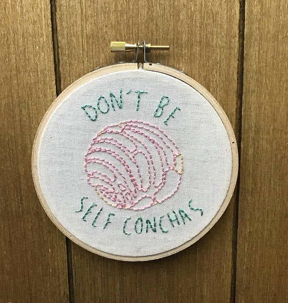 Don't Be Self Conchas Hoop