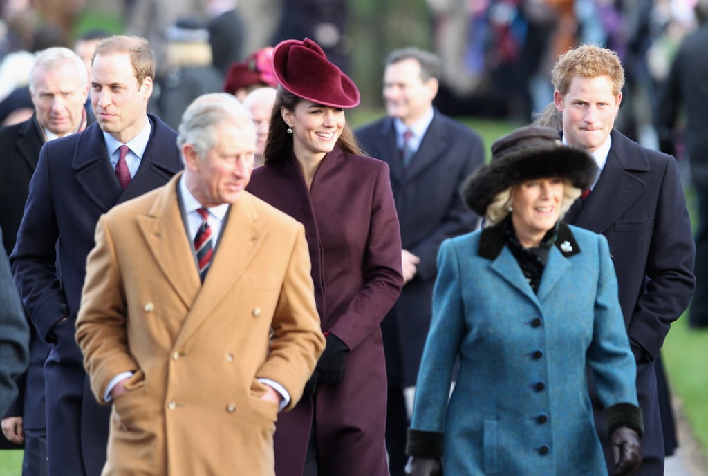 Will and Kate's First Christmas Service at Sandringham Together