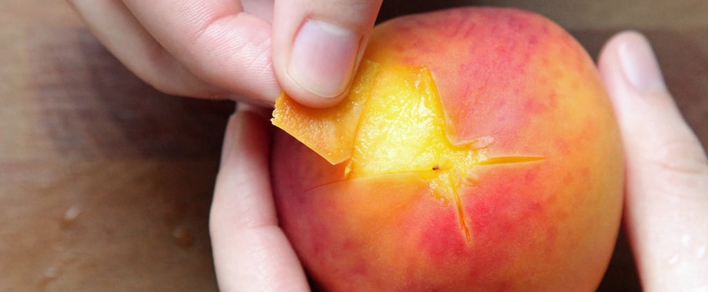How to Easily Peel Peaches