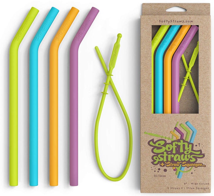 Softy Straws Silicone Straws Reusable Straws POPSUGAR Smart Living