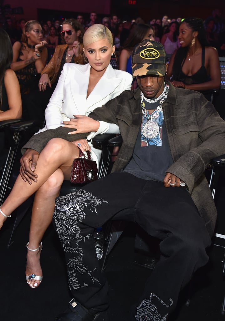 Kylie Jenner and Travis Scott at the 2018 MTV VMAs